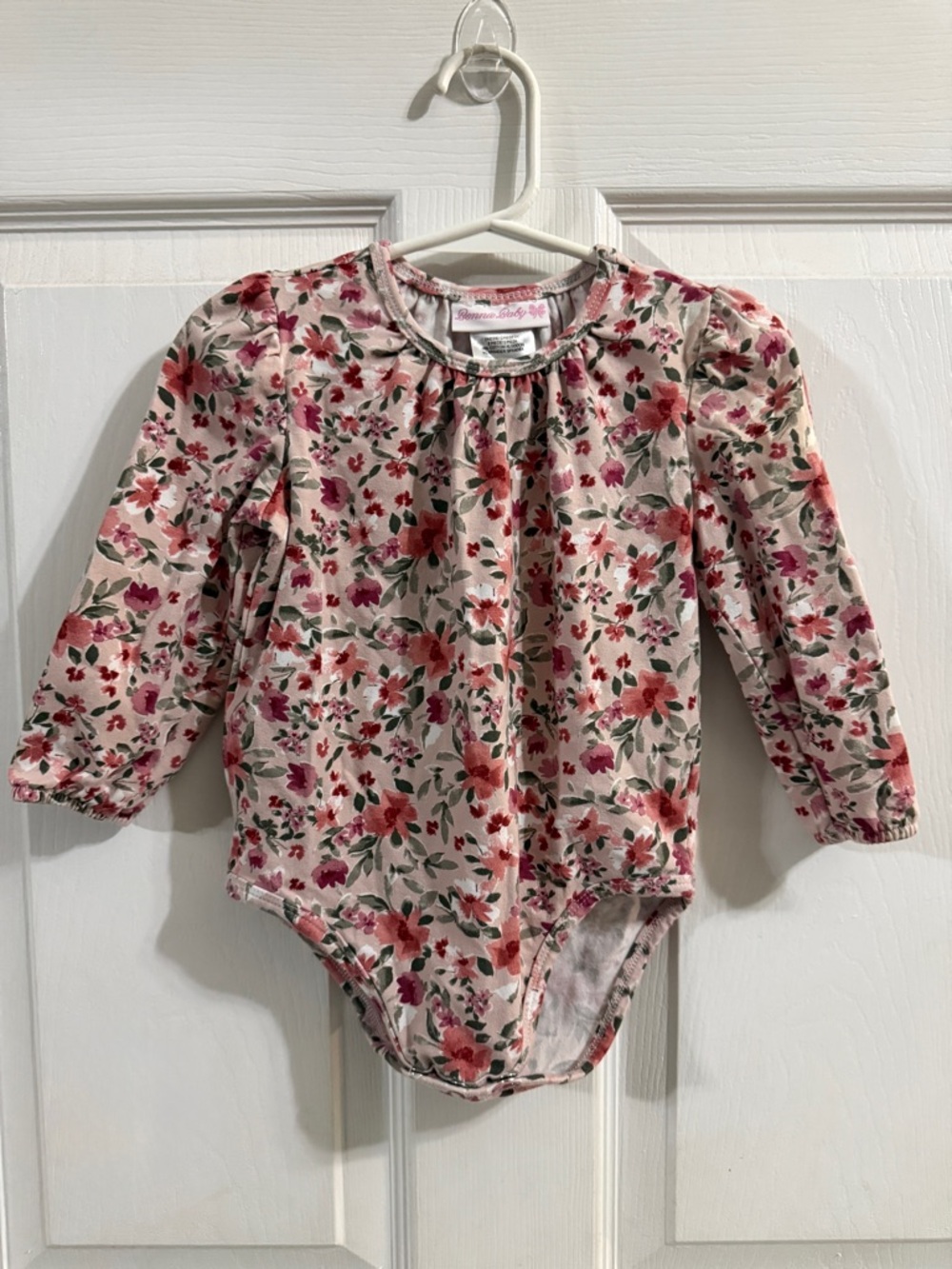 Bonnie Baby Floral Onesie Bodysuit